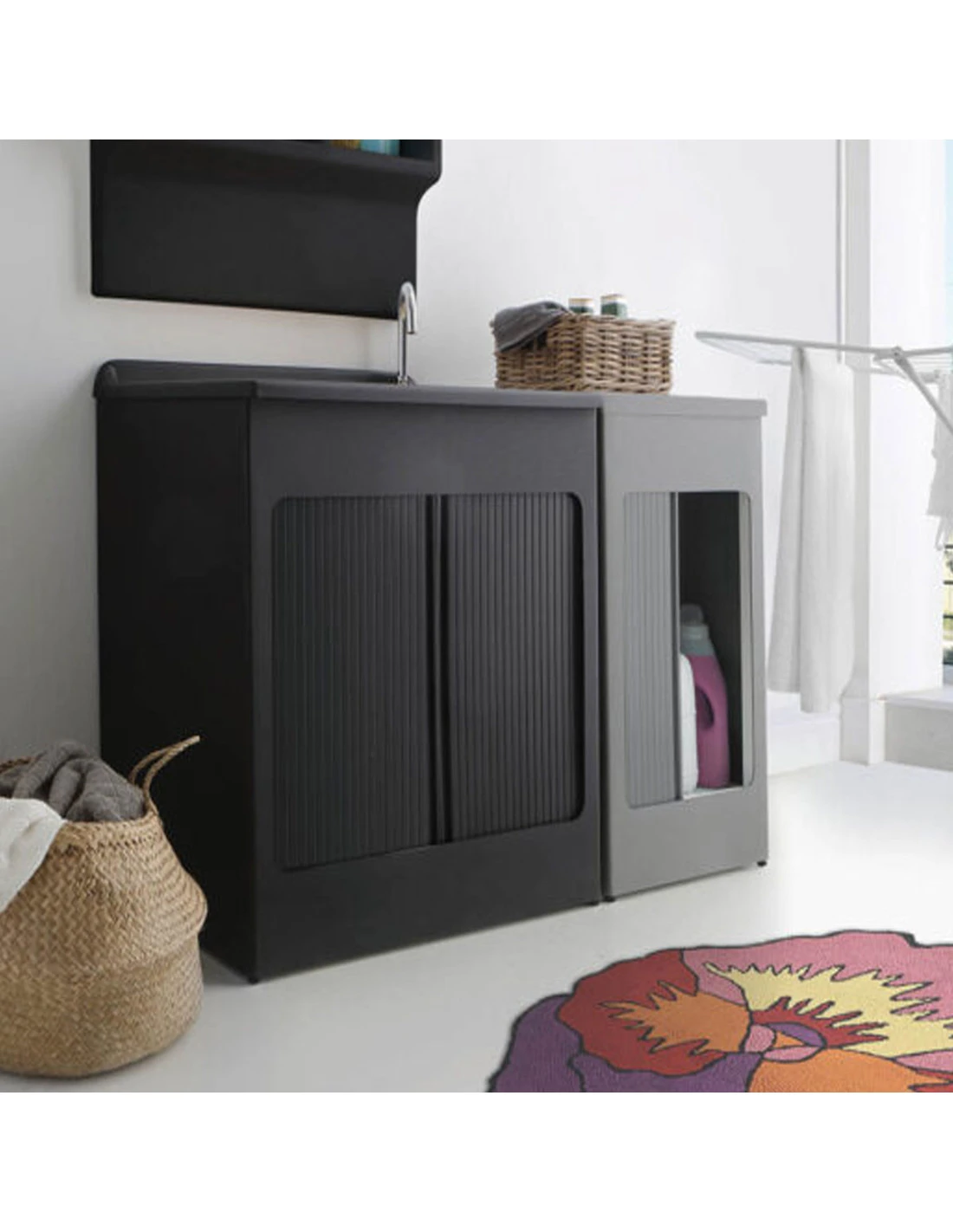 Lavatoio Colavene Lavacril 45x50 Con Tavola Lavapanni In Legno 4 Lavatoio Colavene Lavacril 45x50 Con Tavola Lavapanni In Legno - immagine 2