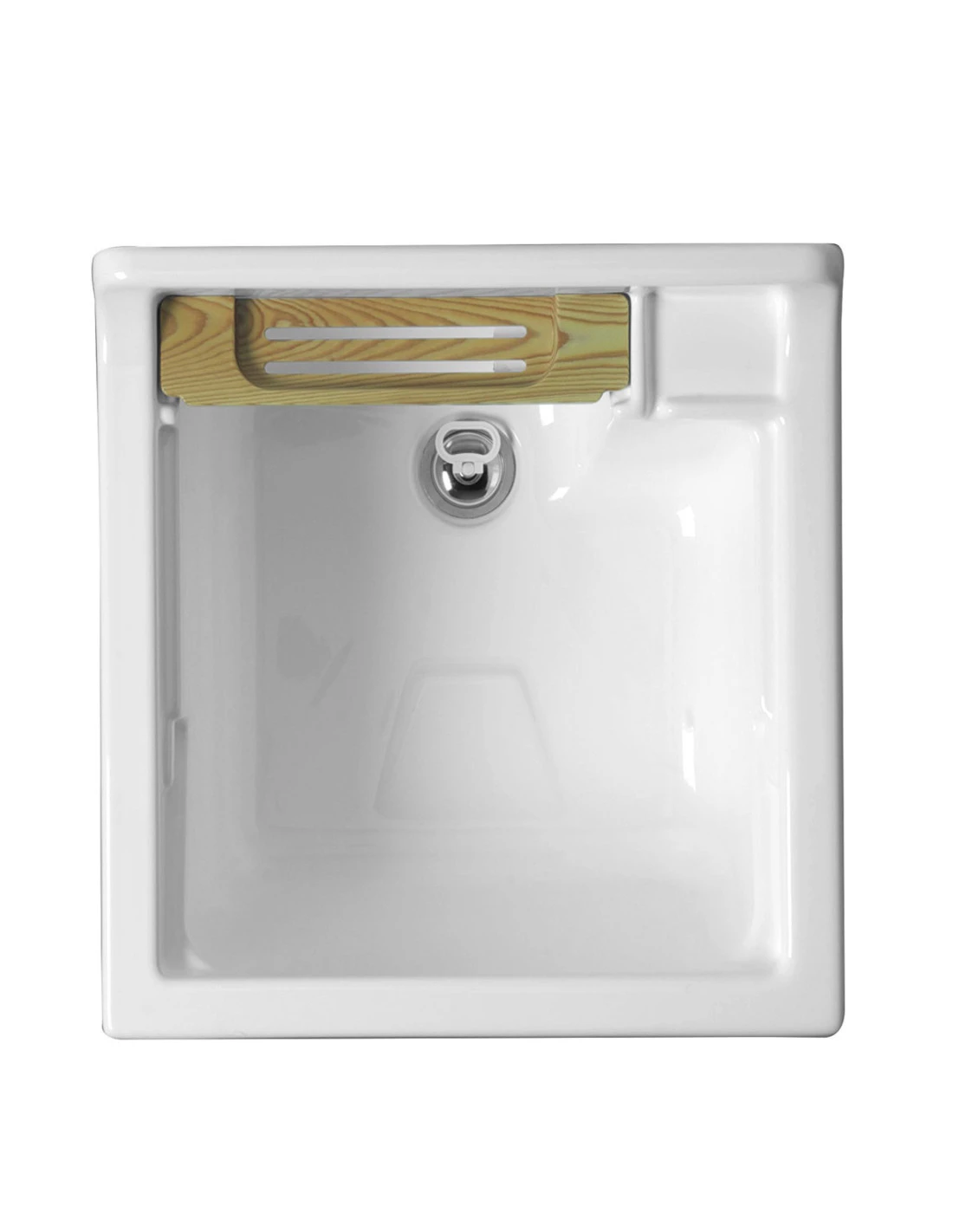 Lavatoio Colavene Jollywash 50X50 Con Cestello E Tavola Lavapanni In Legno 4 Lavatoio Colavene Jollywash 50X50 Con Cestello E Tavola Lavapanni In Legno - immagine 2