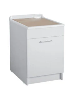 Lavatoio Colavene Swash 45X60 Con Tavola Lavapanni In Legno