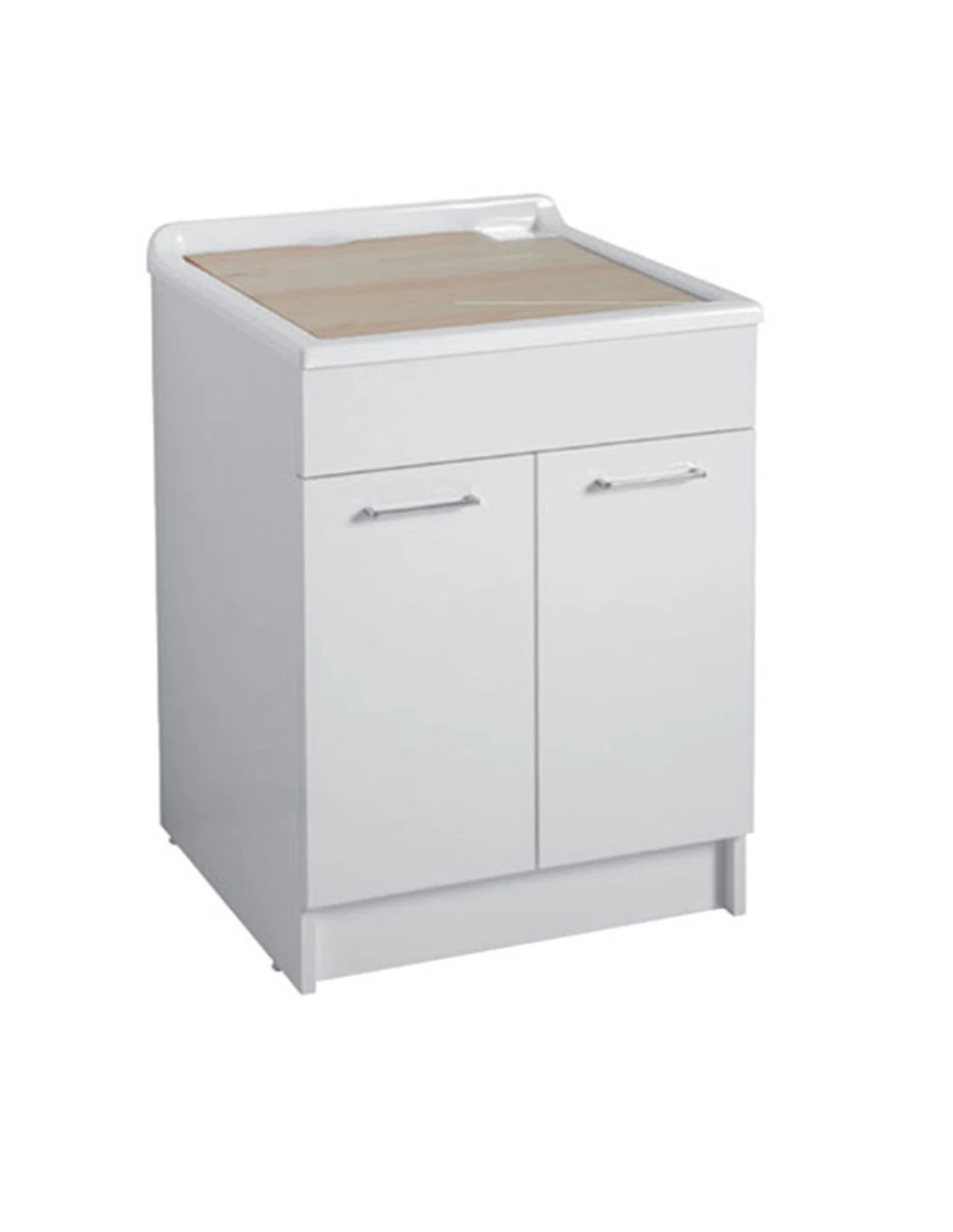 Lavatoio Colavene Swash 60X60 Con Tavola Lavapanni In Legno 4 Lavatoio Colavene Swash 60X60 Con Tavola Lavapanni In Legno - immagine 2