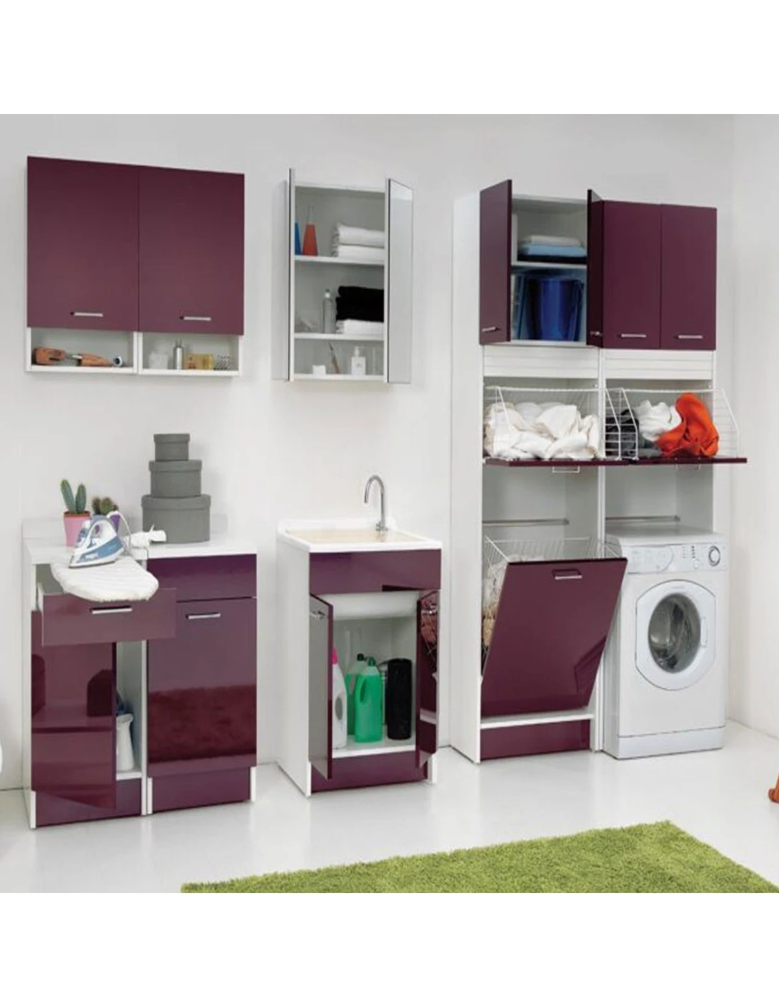 Lavatoio Colavene Swash 60X60 Con Tavola Lavapanni In Legno 8 Lavatoio Colavene Swash 60X60 Con Tavola Lavapanni In Legno - immagine 6