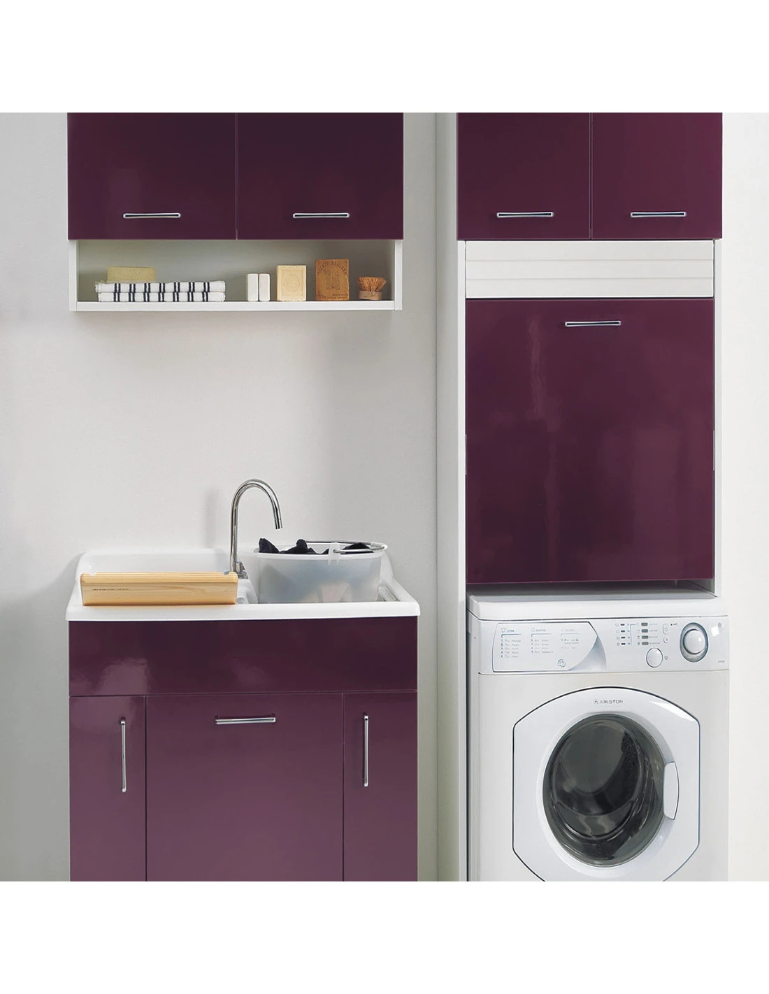 Lavatoio Colavene Twist 80X60 Con Cestello E Tavola Lavapanni In Legno 7 Lavatoio Colavene Twist 80X60 Con Cestello E Tavola Lavapanni In Legno - immagine 5