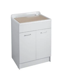 Lavatoio Colavene Twist Max 80X60 Con Cestello E Tavola Lavapanni In Legno