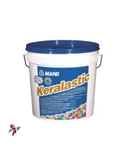 Mapei Keralastic Bianco Kg. 5 Adesivo Epossi-Poliuretanico Bicomponente