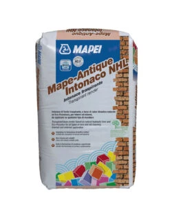 MAPEI MAPE-ANTIQUE INTONACO NHL KG.25 Intonaco Traspirante Base Calce Per Murature