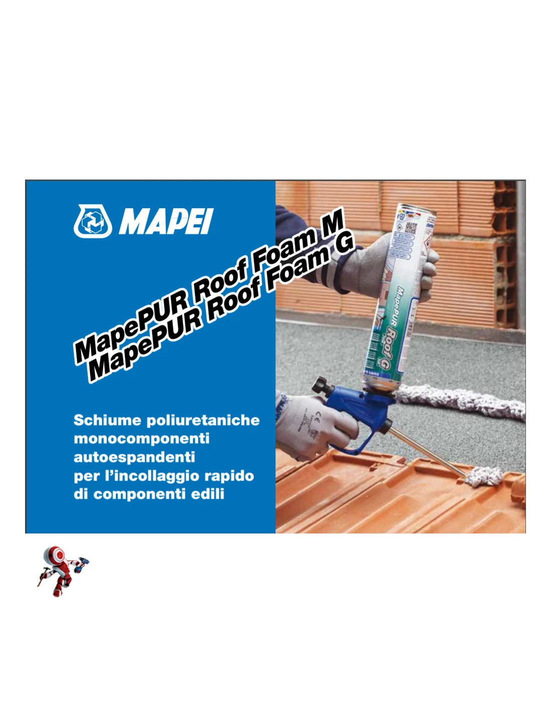 MAPEI MAPEPUR ROOF FOAM M ML.750 Schiuma Poliuretanica Autoespandente Per Incollaggio Riempimento Isolamento Termo-acustico 4 MAPEI MAPEPUR ROOF FOAM M ML.750 Schiuma Poliuretanica Autoespandente Per Incollaggio Riempimento Isolamento Termo-acustico - immagine 2