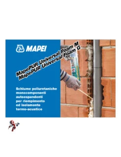 MAPEI MAPEPUR UNIVERSAL FOAM G Ml.750 Schiuma Poliuretanica Autoespandente Multifunzione Per Pistola -Vendite Masterbrico mapei mapepur universal foam g 750 ml schiuma poliuretanica 1