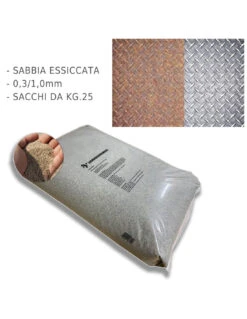 Sabbia 0.3-1.00 Mm Sacchi Da 25 Kg Per Sabbiare Legno Ferro Vespa Massetti Malte Betonelle -Vendite Masterbrico mapei sabbia di quarzo 12 mm kg 25 1 4