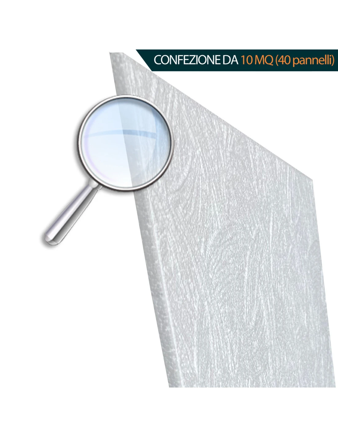 Pannello In Polistirolo Per Pareti E Soffitti 50x50 Zagreb Ape (10mq) Spessore 9 Mm. 4 Pannello In Polistirolo Per Pareti E Soffitti 50x50 Zagreb Ape (10mq) Spessore 9 Mm. - immagine 2