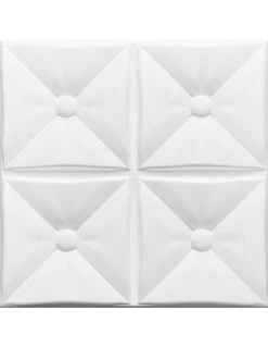 Pannello In Polistirolo Per Pareti E Soffitti 50x50 Brill (10mq) Spessore Minimo 6 Mm.