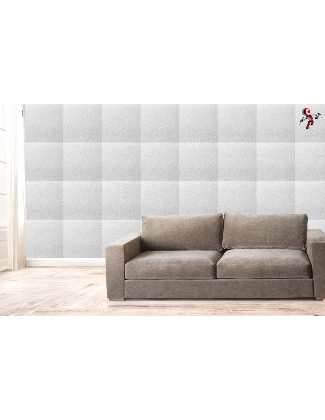 Pannello In Polistirolo Per Pareti E Soffitti 50x50 Gent (10mq) Spessore 8 Mm. 12 Pannello In Polistirolo Per Pareti E Soffitti 50x50 Gent (10mq) Spessore 8 Mm. - immagine 10