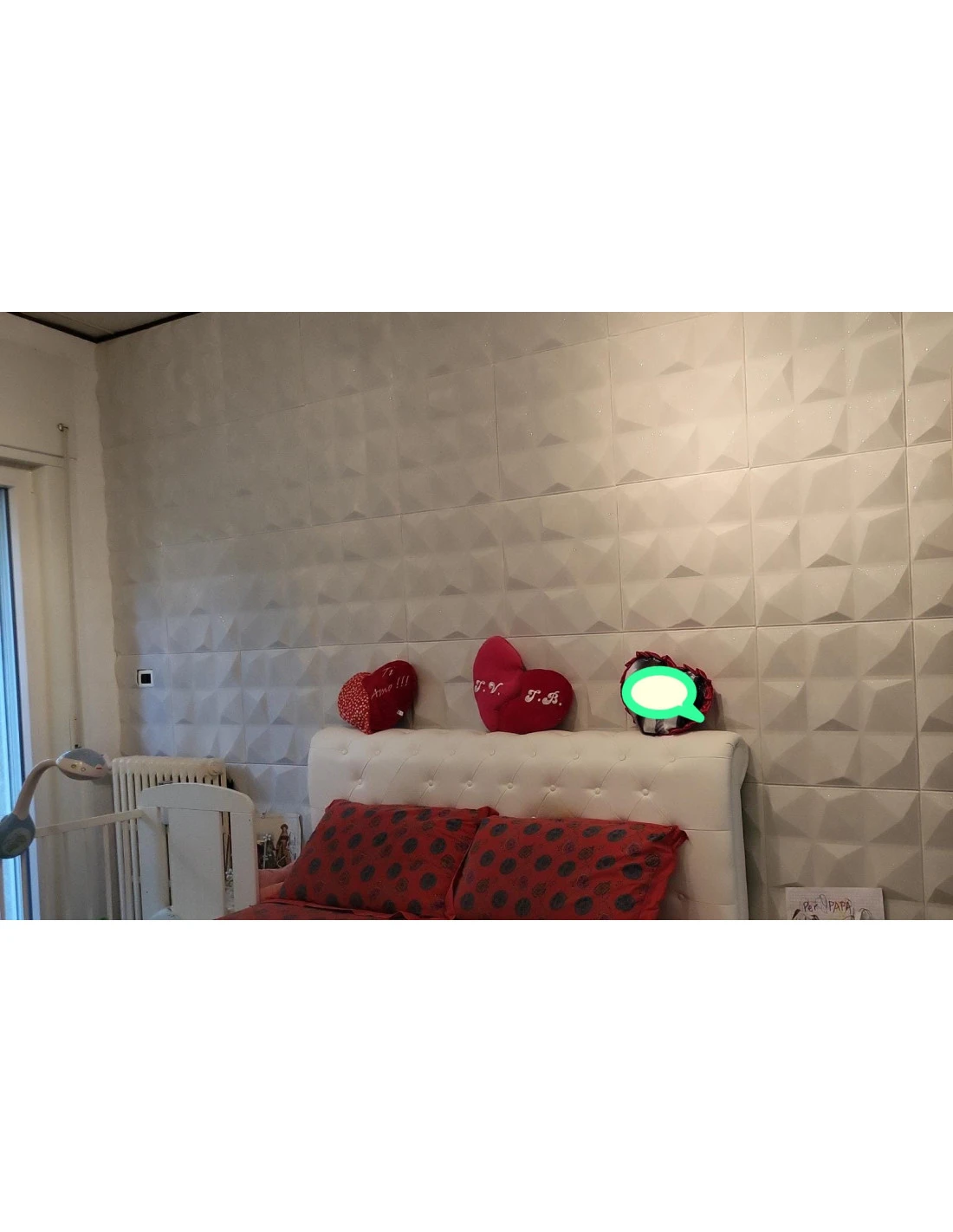 Pannello In Polistirolo Per Pareti E Soffitti 50x50 Kristal (10mq) Spessore Minimo 5 Mm. 8 Pannello In Polistirolo Per Pareti E Soffitti 50x50 Kristal (10mq) Spessore Minimo 5 Mm. - immagine 6