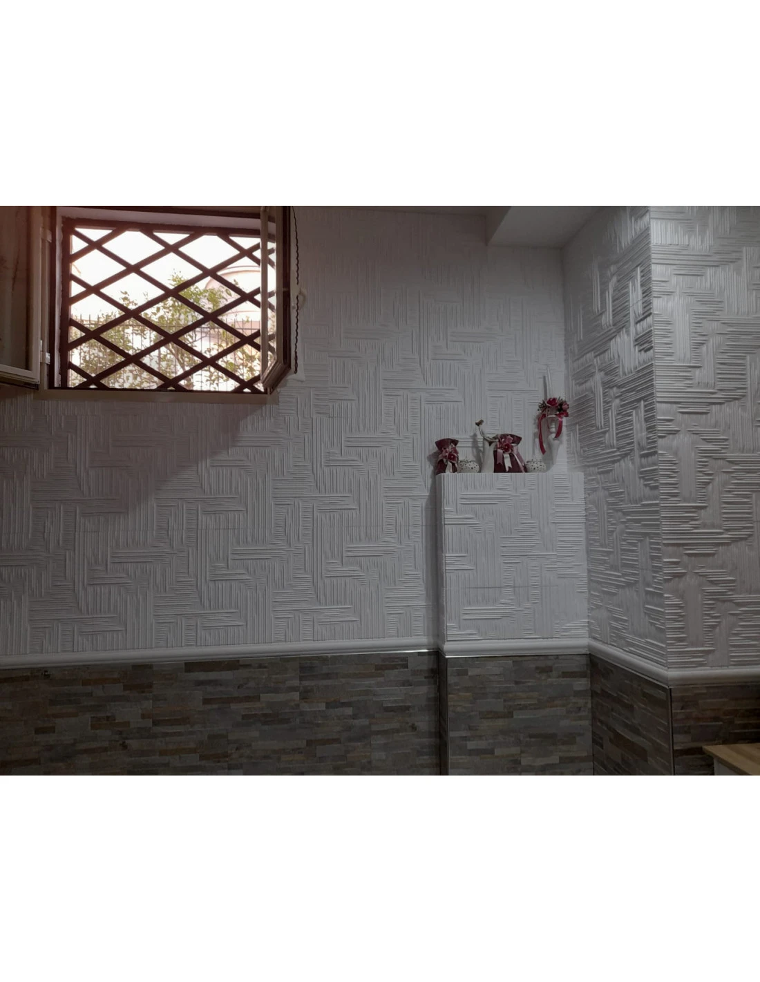 Pannello In Polistirolo Per Pareti E Soffitti 50x50 Lille (10mq) Spessore Medio 1 Cm. 13 Pannello In Polistirolo Per Pareti E Soffitti 50x50 Lille (10mq) Spessore Medio 1 Cm. - immagine 11