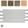 Pannello Polistirolo Decorativo Effetto Mattone Confezione Da 15 Pezzi (9 Mq) Colore Bianco 118,5x56,3 Spessore 2,5 Cm 2 Pannello Polistirolo Decorativo Effetto Mattone Confezione Da 15 Pezzi (9 Mq) Colore Bianco 118,5x56,3 Spessore 2,5 Cm -Vendite Masterbrico pannello polistirolo decorativo effetto mattone