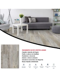 Pavimento Pvc Adesivo Effetto Legno - Listoni Finto Parquet Laminato 18.4x121.9cm Spessore 2.5mm Pacchi Da 2.47mq 15 Pavimento Pvc Adesivo Effetto Legno - Listoni Finto Parquet Laminato 18.4x121.9cm Spessore 2.5mm Pacchi Da 2.47mq -Vendite Masterbrico pavimento pvc adesivo effetto legno listoni finto parquet laminato 184x1219cm spessore 25mm pacchi da 247mq 1 4