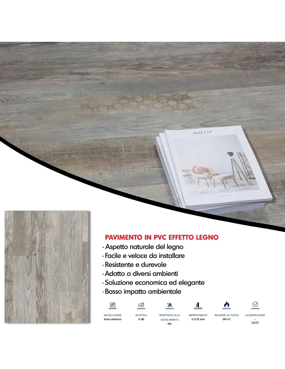 Pavimento Pvc Adesivo Effetto Legno - Listoni Finto Parquet Laminato 18.4x121.9cm Spessore 2.5mm Pacchi Da 2.47mq 9 Pavimento Pvc Adesivo Effetto Legno - Listoni Finto Parquet Laminato 18.4x121.9cm Spessore 2.5mm Pacchi Da 2.47mq - immagine 7
