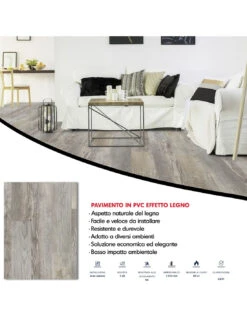 Pavimento Pvc Adesivo Effetto Legno - Listoni Finto Parquet Laminato 18.4x121.9cm Spessore 2.5mm Pacchi Da 2.47mq 18 Pavimento Pvc Adesivo Effetto Legno - Listoni Finto Parquet Laminato 18.4x121.9cm Spessore 2.5mm Pacchi Da 2.47mq -Vendite Masterbrico pavimento pvc adesivo effetto legno listoni finto parquet laminato 184x1219cm spessore 25mm pacchi da 247mq 1 7