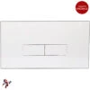 Placca Pucci Eco 2 Pulsanti Bianco Cod. 80179560 -Vendite Masterbrico placca pucci eco 2 pulsanti bianco