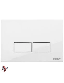 Placca Valsir Tropea 3 E Tropea S P3 VS0869201 Originale Bianca