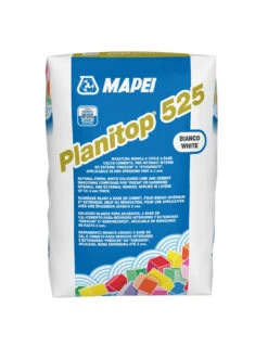PLANITOP 525 KG.25 Bianco Rasatura Bianca A Civile A Base Di Calce-cemento Per Intonaci Interni Ed Esterni