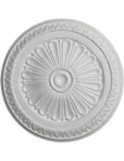 Rosone In Polistirolo Per Soffitto E Parete Mod. Donatella Diam.32 Cm