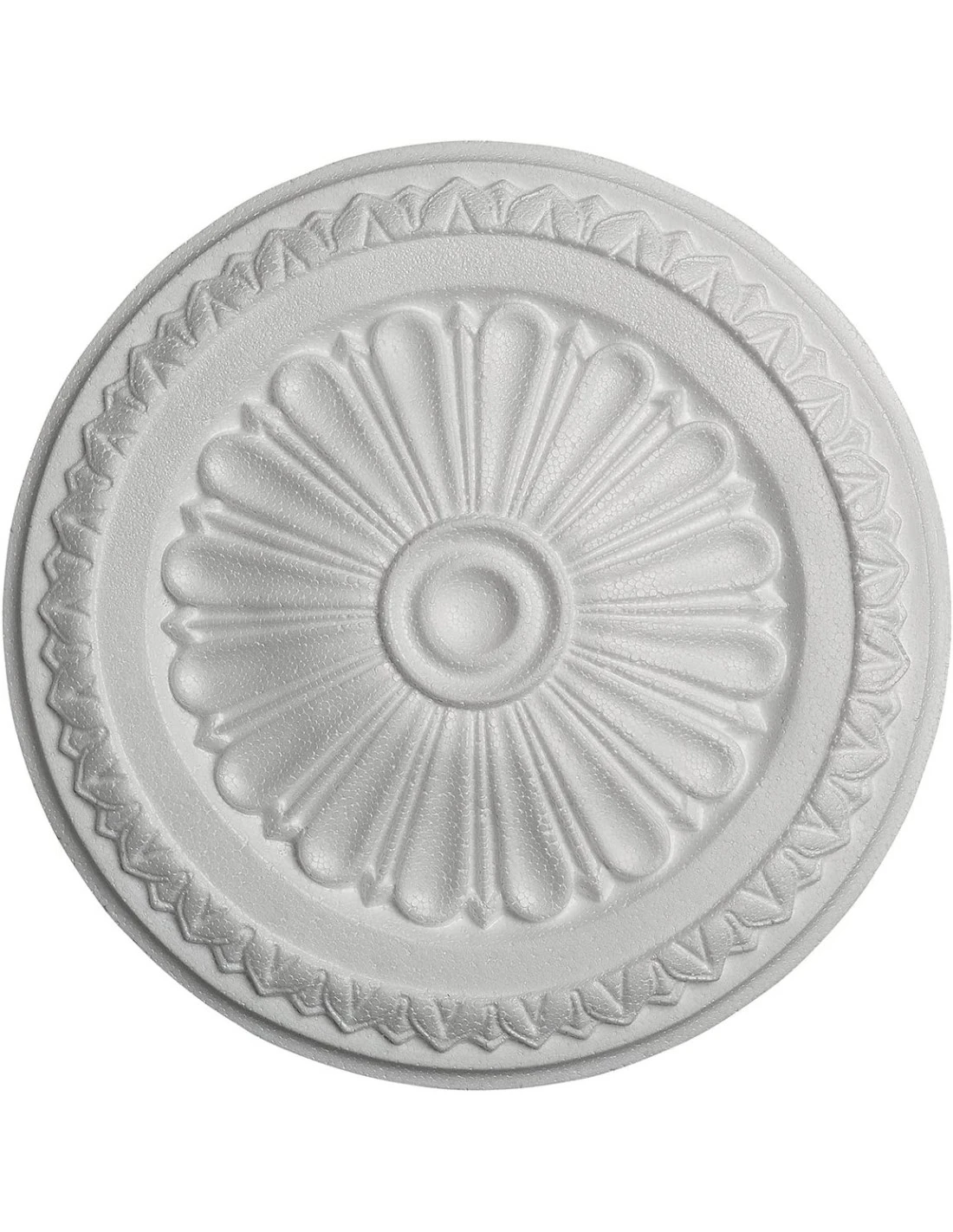 Rosone In Polistirolo Per Soffitto E Parete Mod. Donatella Diam.32 Cm 2 Rosone In Polistirolo Per Soffitto E Parete Mod. Donatella Diam.32 Cm
