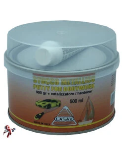 Stucco Metallico Per Carrozzeria Auto Bicomponente Con Catalizzatore 150/500 Ml