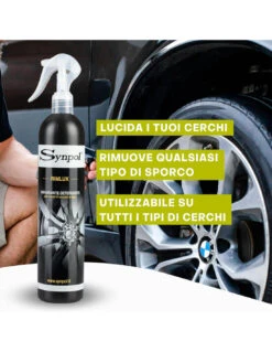 Synpol - Kit Pulitore Cerchi Auto Più 15 Panni In Microfibra -Vendite Masterbrico synpol kit pulitore cerchi auto piu 15 panni in microfibra 2